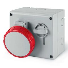 Розетка наружн. уст. 16А 400В 3P+E+N IP67 DKC DIS5051687 • Купить по низкой цене в интернет-магазине СМЭК