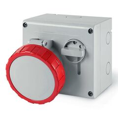 Розетка наружн. уст. 32А 400В 3P+E+N IP67 DKC DIS5053287 • Купить по низкой цене в интернет-магазине СМЭК