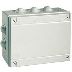Коробка распределительная ОП 380х300х120мм IP55 12 каб. ввод DKC 54400 • Купить по низкой цене в интернет-магазине СМЭК