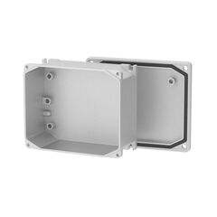 Коробка ответвительная 128х103х55мм IP66 RAL9006 окрашен. алюм. DKC 65301 • Купить по низкой цене в интернет-магазине СМЭК