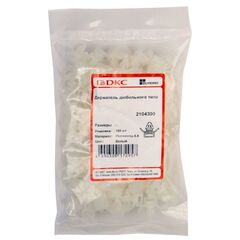 Держатель для хомутов d8.1 дюбельного типа (уп.100шт) DKC 2104300 • Купить по низкой цене в интернет-магазине СМЭК