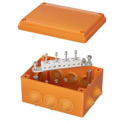 Коробка пластиковая FS с кабельными вводами и клеммниками IP55 150х110х70мм 8р 450V 6A 4кв.мм DKC FSB21804 • Купить по низкой цене в интернет-магазине СМЭК