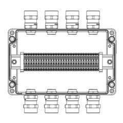 Корпус взрывозащищенный 260х160х90мм 1Ex e IIC Т5 Gb / Ex tb IIIB T95град.С Db IP66 алюм. DKC 1201.181.20.00X • Купить по низкой цене в интернет-магазине СМЭК