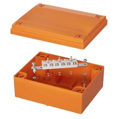 Коробка ответвительная FS 240х190х90хмм 6р 450В 20А 10кв.мм нерж. контакт с гладкими стенками и клеммн. IP56 пластик. DKC FSK40610 • Купить по низкой цене в интернет-магазине СМЭК