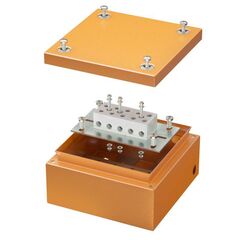 Коробка ответвительная FS 150х150х80мм 5р 450В 30А 16кв.мм с гладкими стенками и клеммн. IP66 сталь. DKC FSB30516 • Купить по низкой цене в интернет-магазине СМЭК