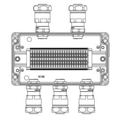 Корпус взрывозащищенный 220х120х90мм 1Ex e IIC Т5 Gb / Ex tb IIIB T95град.С Db IP66 алюм. DKC 1201.141.20.01J • Купить по низкой цене в интернет-магазине СМЭК