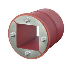 Проходка d200х70мм кругл. с проемом 120х120мм нерж. сталь DKC DXF3126 • Купить по низкой цене в интернет-магазине СМЭК