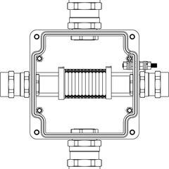 Корпус взрывозащищенный 160х160х90мм 1Ex e IIC T5 GbEx tb IIIB T95град.С Db IP66 GRP DKC 1231.051.19.02F • Купить по низкой цене в интернет-магазине СМЭК