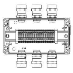Корпус взрывозащищенный 220х120х90мм 1Ex e IIC Т5 Gb / Ex tb IIIB T95град.С Db IP66 алюм. DKC 1201.141.20.016 • Купить по низкой цене в интернет-магазине СМЭК