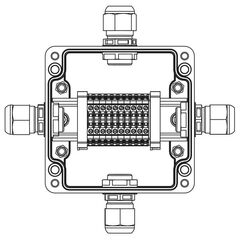 Коробка взрывозащищенная клеммная из полиэстера TBE-P-03-(10xCBC.2)-1xPABMP(A)-1xPABMP(B)-1xPABMP(C)-1xPABMP(D)1Ex e IIC Т5 Gb / Extb IIIC T95град.C D • Купить по низкой цене в интернет-магазине СМЭК
