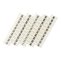 Маркеры для JXB-ST 6 с нумерацией 50-100 (уп.100шт) PROxima EKF zb-st-6-50-100 • Купить по низкой цене в интернет-магазине СМЭК