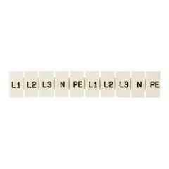 Маркеры для JXB-ST 1.5 с символами "L1. L2. L3. N. PE" (уп.100шт) PROxima EKF zb-st-1.5-L-1-3 • Купить по низкой цене в интернет-магазине СМЭК