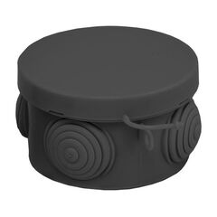 Коробка распаячная КМР-040-038 с крышкой 65х40 4 мембранных ввода IP54 черн. EKF plc-kmr-040-038-b • Купить по низкой цене в интернет-магазине СМЭК