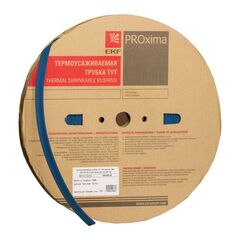 Трубка термоусадочная ТУТ нг 12/6 син. (уп.100м) EKF tut-12-g • Купить по низкой цене в интернет-магазине СМЭК