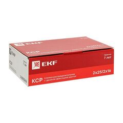 Клемма распределительная КСР с двойным винтом 2х25/2х16 желт./зел. PROxima EKF ksr-2.25-2.16-y-green • Купить по низкой цене в интернет-магазине СМЭК