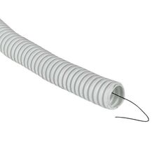 Труба гофрированная ПВХ d16мм с протяжкой бел. (уп.100м) Plast PROxima EKF tg-z-16-100-white • Купить по низкой цене в интернет-магазине СМЭК