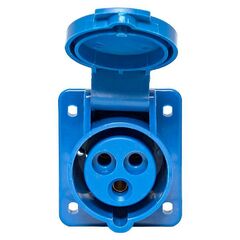 Розетка скрыт. уст. 16А 220В 2P+РЕ IP44 (413) EKF ps-413-16-220 • Купить по низкой цене в интернет-магазине СМЭК