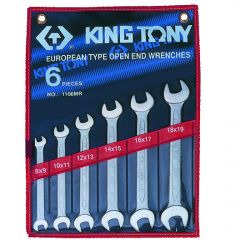 KING TONY Набор рожковых ключей, 8-23 мм, 6 предметов • Купить по низкой цене в интернет-магазине СМЭК