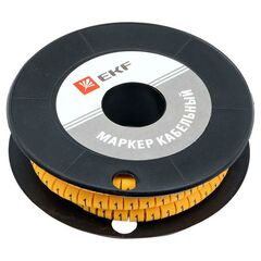 Маркер каб. 6.0кв.мм "1" (ЕС-3) (уп.350шт) EKF plc-KM-6-1 • Купить по низкой цене в интернет-магазине СМЭК
