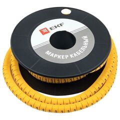 Маркер каб. 4.0кв.мм "3" (ЕС-2) (уп.500шт) EKF plc-KM-4-3 • Купить по низкой цене в интернет-магазине СМЭК