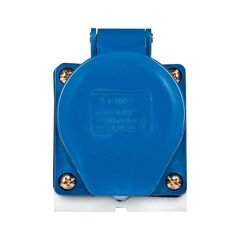 Розетка наружн. уст. 32А 220В 2P+РЕ IP44 (123) EKF ps-123-32-220 • Купить по низкой цене в интернет-магазине СМЭК