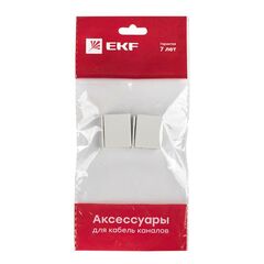 Соединитель на стык 20х10 бел. Plast PROxima (уп.4шт) EKF conw-20-10x4 • Купить по низкой цене в интернет-магазине СМЭК