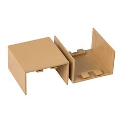 Соединитель на стык 40х25 под свет. дерево Plast PROxima (уп.4шт) EKF  conl-40-25x4 • Купить по низкой цене в интернет-магазине СМЭК