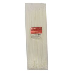 Хомут кабельный 7.2х400 нейл. бел. (уп.100шт) EKF plc-c-7.2x400 • Купить по низкой цене в интернет-магазине СМЭК