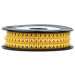 Маркер каб. 6.0кв.мм "A" (ЕС-3) (уп.350шт) EKF plc-KM-6-A • Купить по низкой цене в интернет-магазине СМЭК