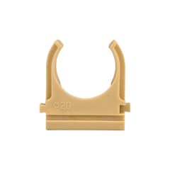 Держатель для труб (клипса) d20мм свет. дерево (уп.10шт) Plast PROxima EKF derj-z-20w • Купить по низкой цене в интернет-магазине СМЭК