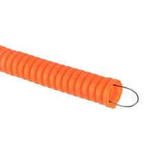 Труба гофрированная ПНД d16мм с протяжкой оранж. (уп.100м) Plast PROxima EKF tpnd-16-o • Купить по низкой цене в интернет-магазине СМЭК