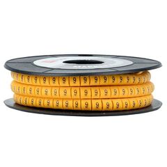 Маркер каб. 4.0кв.мм "9" (ЕС-2) (уп.500шт) EKF plc-KM-4-9 • Купить по низкой цене в интернет-магазине СМЭК