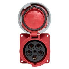Розетка стационарная внутренняя 3452 3Р+РЕ+N 125А 380В IP67 PROxima EKF ps-3452-125-380 • Купить по низкой цене в интернет-магазине СМЭК