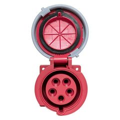 Розетка стационарная внутренняя 3252 3Р+РЕ+N 32А 380В IP67 PROxima EKF ps-3252-32-380 • Купить по низкой цене в интернет-магазине СМЭК