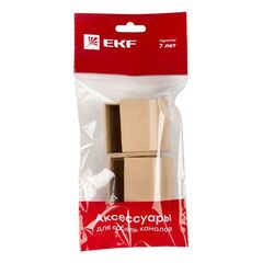Заглушка 40х25 под свет. дерево Plast PROxima (уп.4шт) EKF ecl-40-25x4 • Купить по низкой цене в интернет-магазине СМЭК