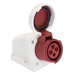 Розетка стационарная наружная 1142 3Р+РЕ 16А 380В IP67 PROxima EKF ps-1142-16-380 • Купить по низкой цене в интернет-магазине СМЭК