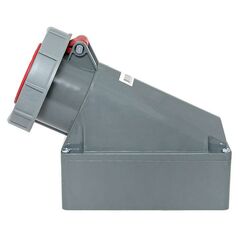 Розетка стационарная наружная 1342 3Р+РЕ 63А 380В IP67 PROxima EKF ps-1342-63-380 • Купить по низкой цене в интернет-магазине СМЭК