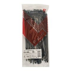 Хомут P6.6 4.8х200 FlexLock стандартный черн. (уп.100шт) PROxima EKF plc-fl-ctsb-4.8x200 • Купить по низкой цене в интернет-магазине СМЭК