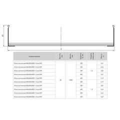 Лоток лестничный 80х600 L6000 1.5мм EKF LT80600x6-1.5 • Купить по низкой цене в интернет-магазине СМЭК