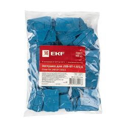 Заглушка для JXB-ST-1.5/2.5 син. EKF sak-st-1.5/2.5-blue • Купить по низкой цене в интернет-магазине СМЭК