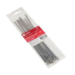 Хомут AISI 304  4.6х200 нерж. сталь FlexLock (уп.10шт) PROxima EKF plc-fl-tss-304-4.6x200-r • Купить по низкой цене в интернет-магазине СМЭК