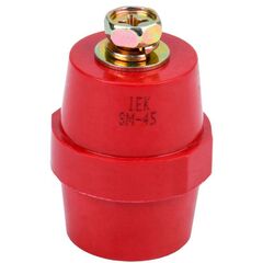 Изолятор SM45 (М8) силовой с болтом IEK YIS11-45-14-B • Купить по низкой цене в интернет-магазине СМЭК