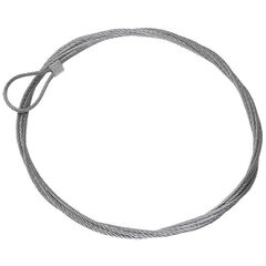 Трос стальной L1000 с петлей IEK CLP1M-SRL-2-01 • Купить по низкой цене в интернет-магазине СМЭК