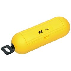 Бокс для защиты кабельного соединения IP44 желт. IEK WBX10-44-K05 • Купить по низкой цене в интернет-магазине СМЭК