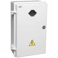 Корпус учетный ЩУ 1/1 Krepta 7 IP54 полиэстерный IEK MKP50-N-01-54 • Купить по низкой цене в интернет-магазине СМЭК