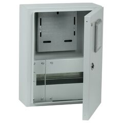 Корпус металлический ЩУРн-1/12 (395х310х145мм) IP54 TITAN IEK MKM22-N-12-54-ZO • Купить по низкой цене в интернет-магазине СМЭК