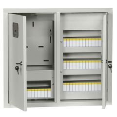 Корпус металлический ЩУРв-3/48 (550х610х165мм) IP31 TITAN IEK MKM35-V-48-31-ZO • Купить по низкой цене в интернет-магазине СМЭК