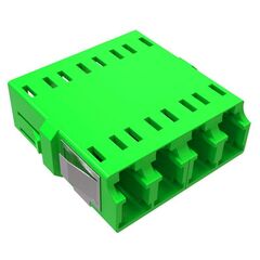 Адаптер LC/APC-Quad Senior/Senior SC-footprint ОS2 зел. DKC RNFA9AQLC • Купить по низкой цене в интернет-магазине СМЭК