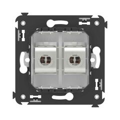 Розетка компьютерная 2-м СП Avanti "Белое облако" RJ45 кат.5E без шторок экранир. механизм DKC 4400764 • Купить по низкой цене в интернет-магазине СМЭК