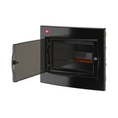 Бокс СП IP41 12м двер. клемм. черн./дым. DKC 82512 • Купить по низкой цене в интернет-магазине СМЭК